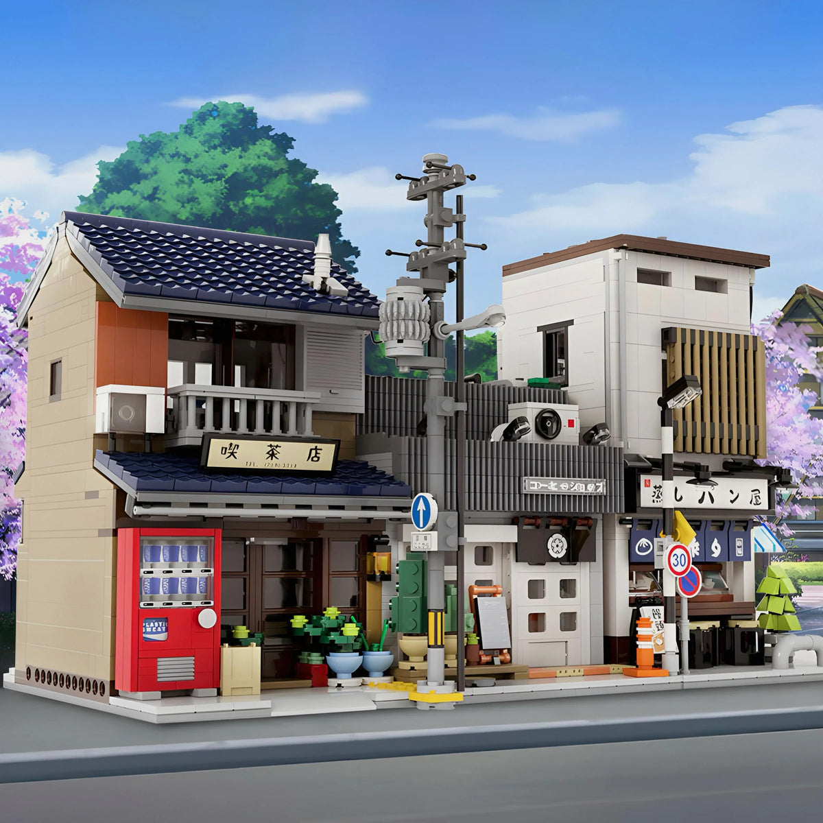 Retail Shop MOCs | Modular Street View Building Sets