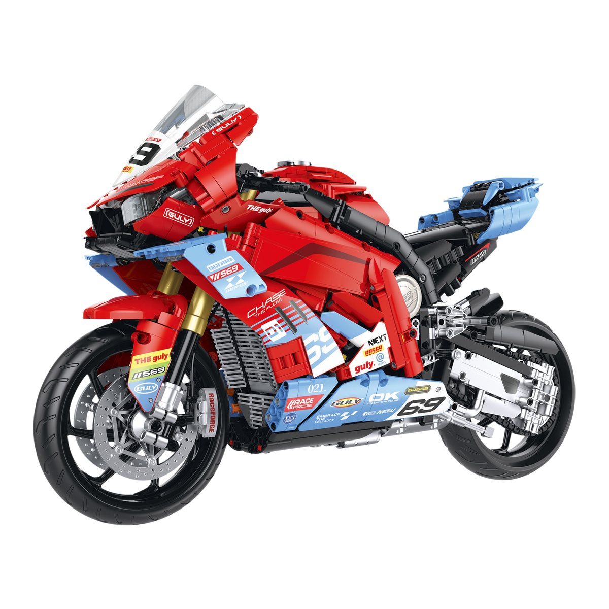 ZXMOTO 820RR Racing Motorcycle 1:5 building set - image 1