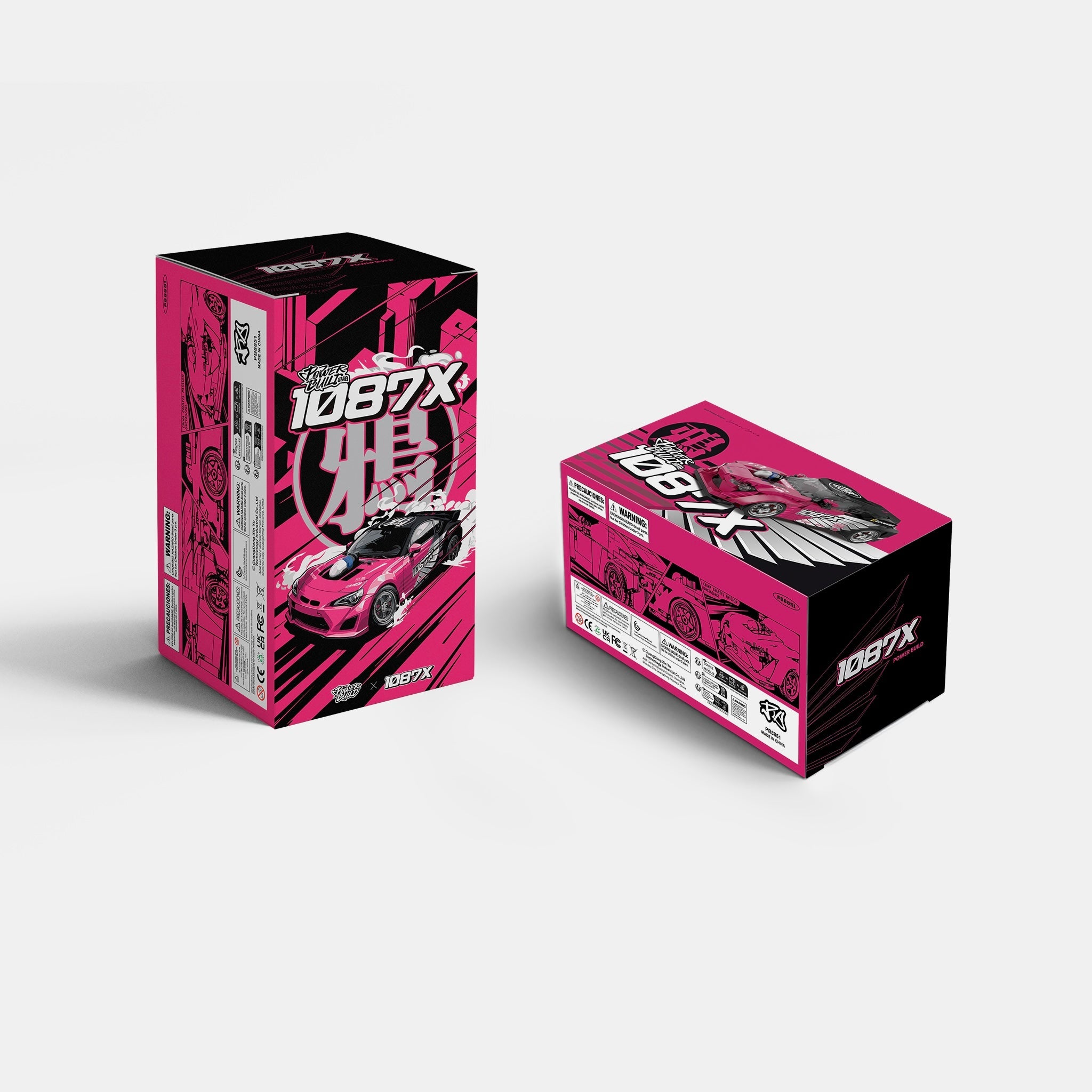 Brick MOC 1087x Drift Team GT86 - Brick Car Merchant