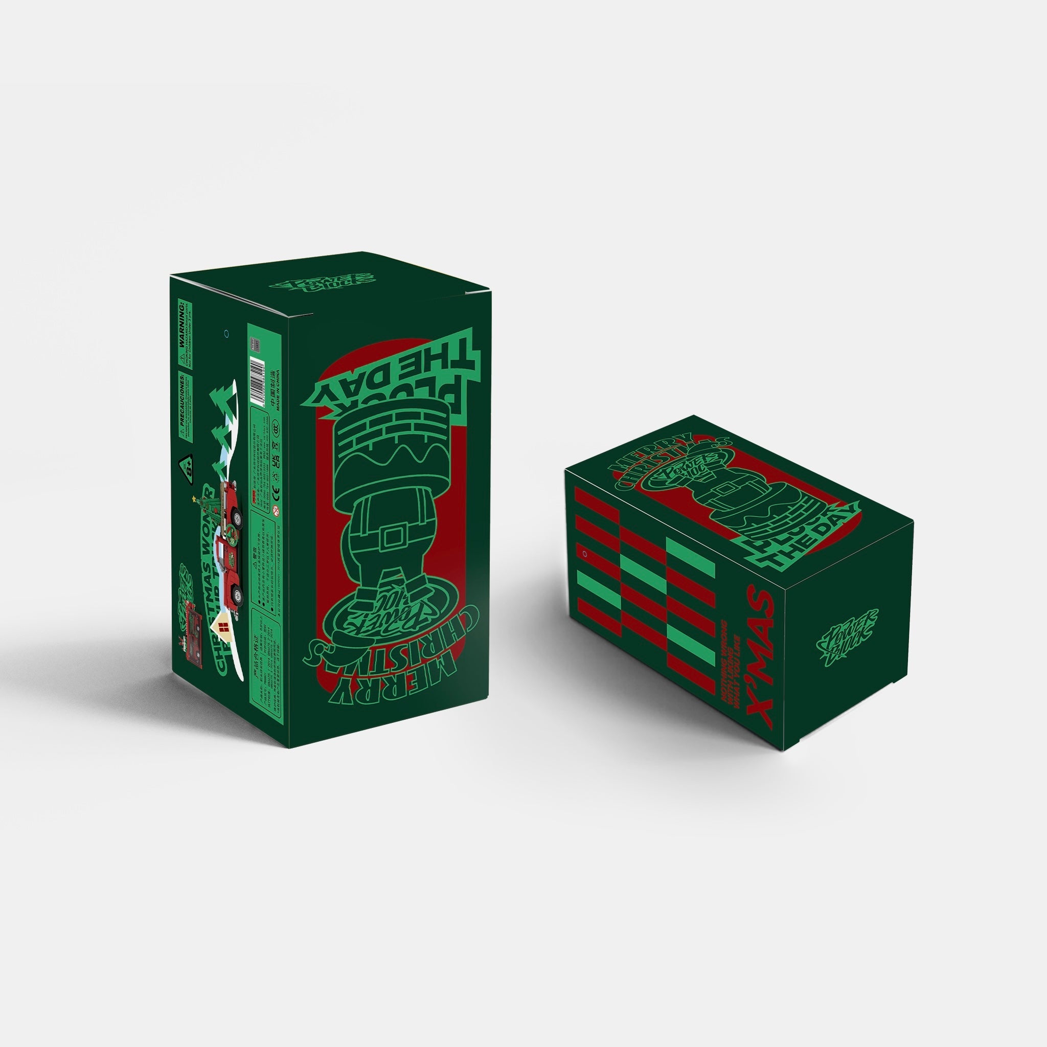 LEGO MOC Christmas Pickup Truck - Brick Car Merchant