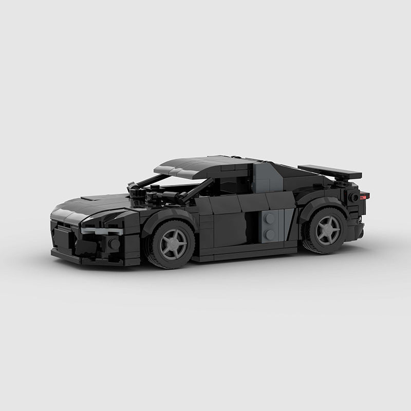 Brick MOC Audi R8 Black - Brick Car Merchant