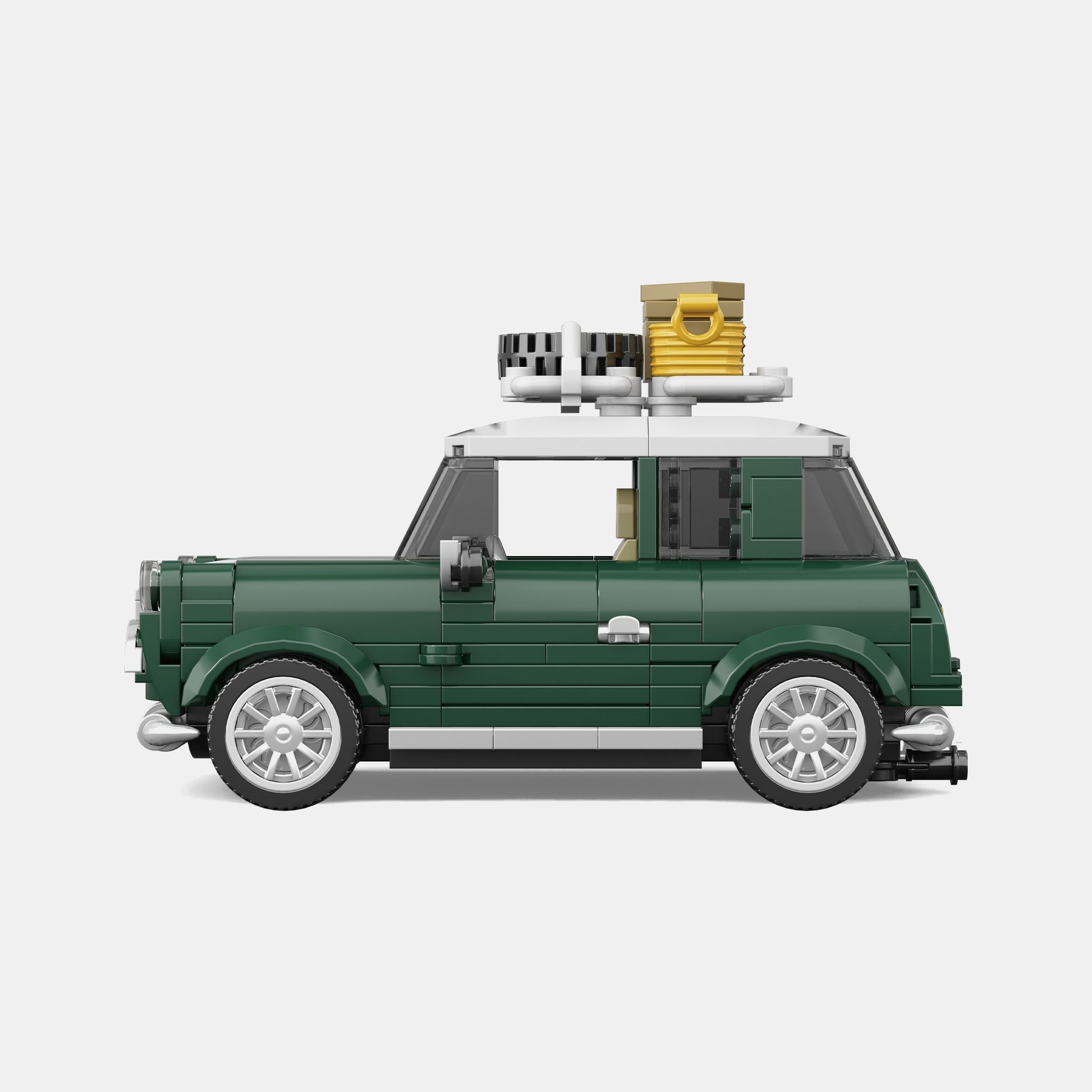 Brick MOC British Classic Camper - Brick Car Merchant