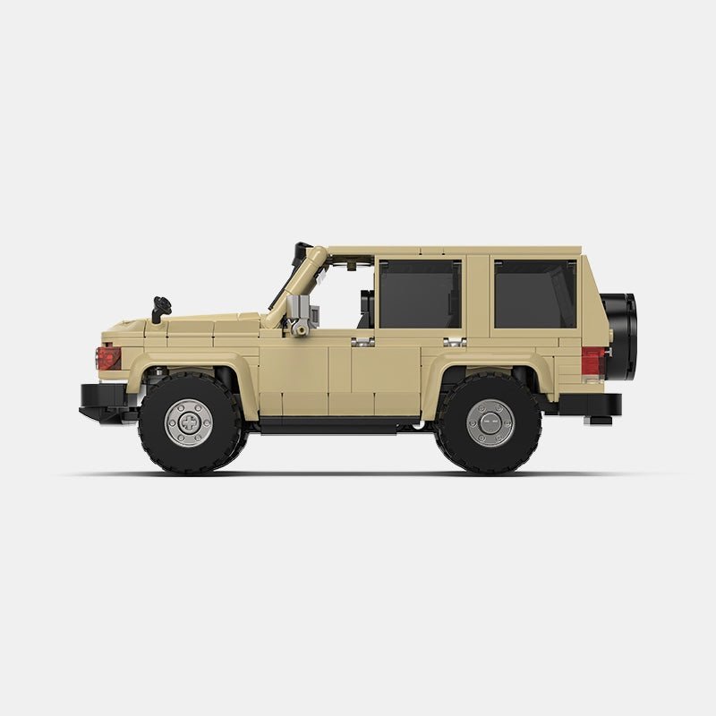 Brick MOC Toyota Land Cruiser - Brick Car Merchant