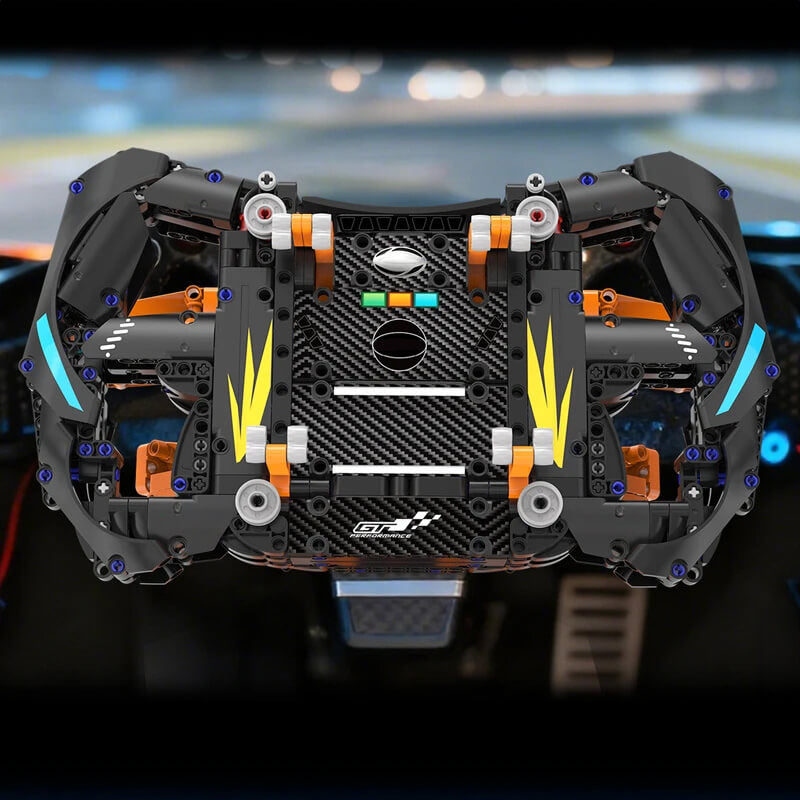 Brick MOC 1:1 CSL Elite GT3 F1 Steering Wheel | 934pcs - Brick Car Merchant