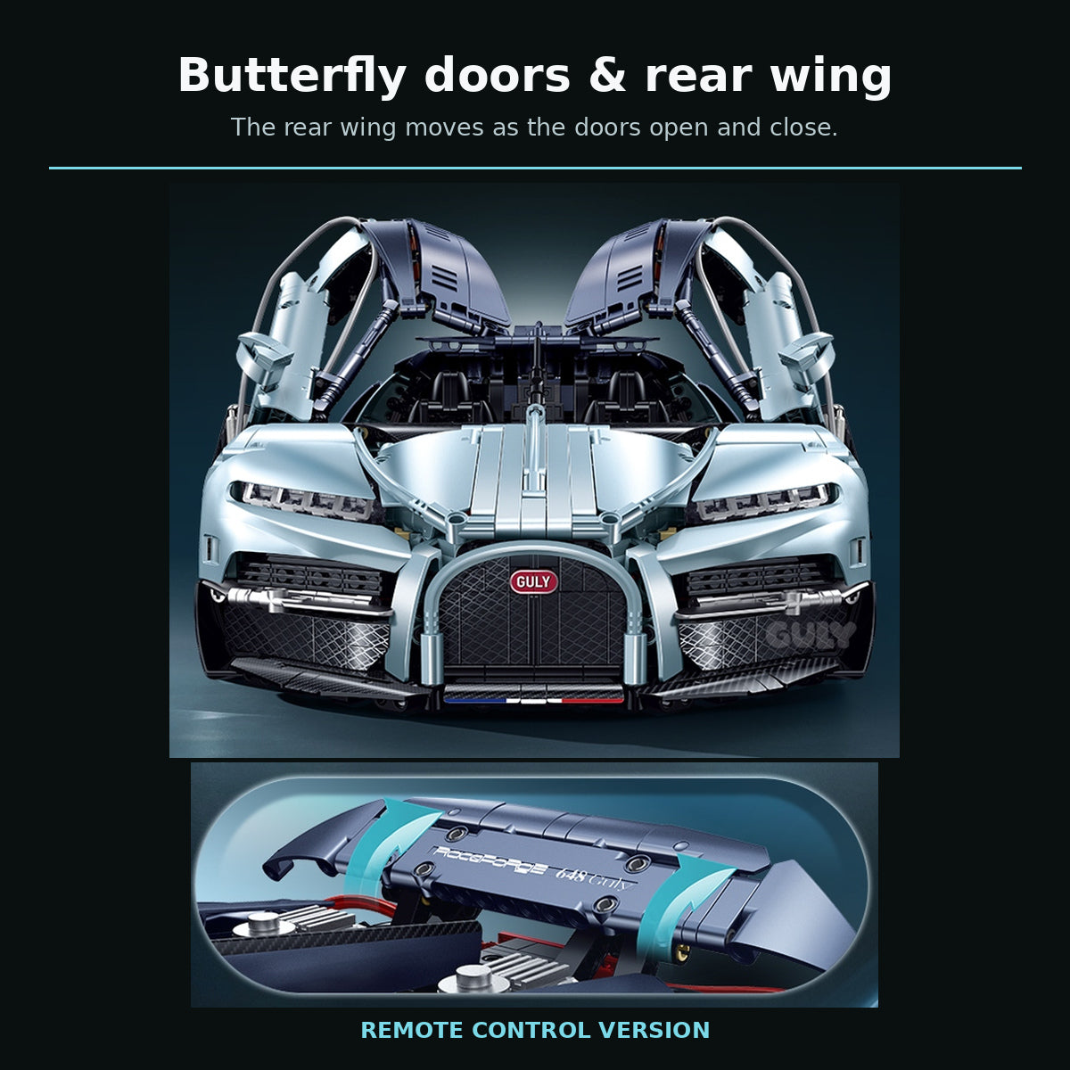 Brick MOC Bugatti Tourbillion-Inspired Hypercar - Brick Car Merchant