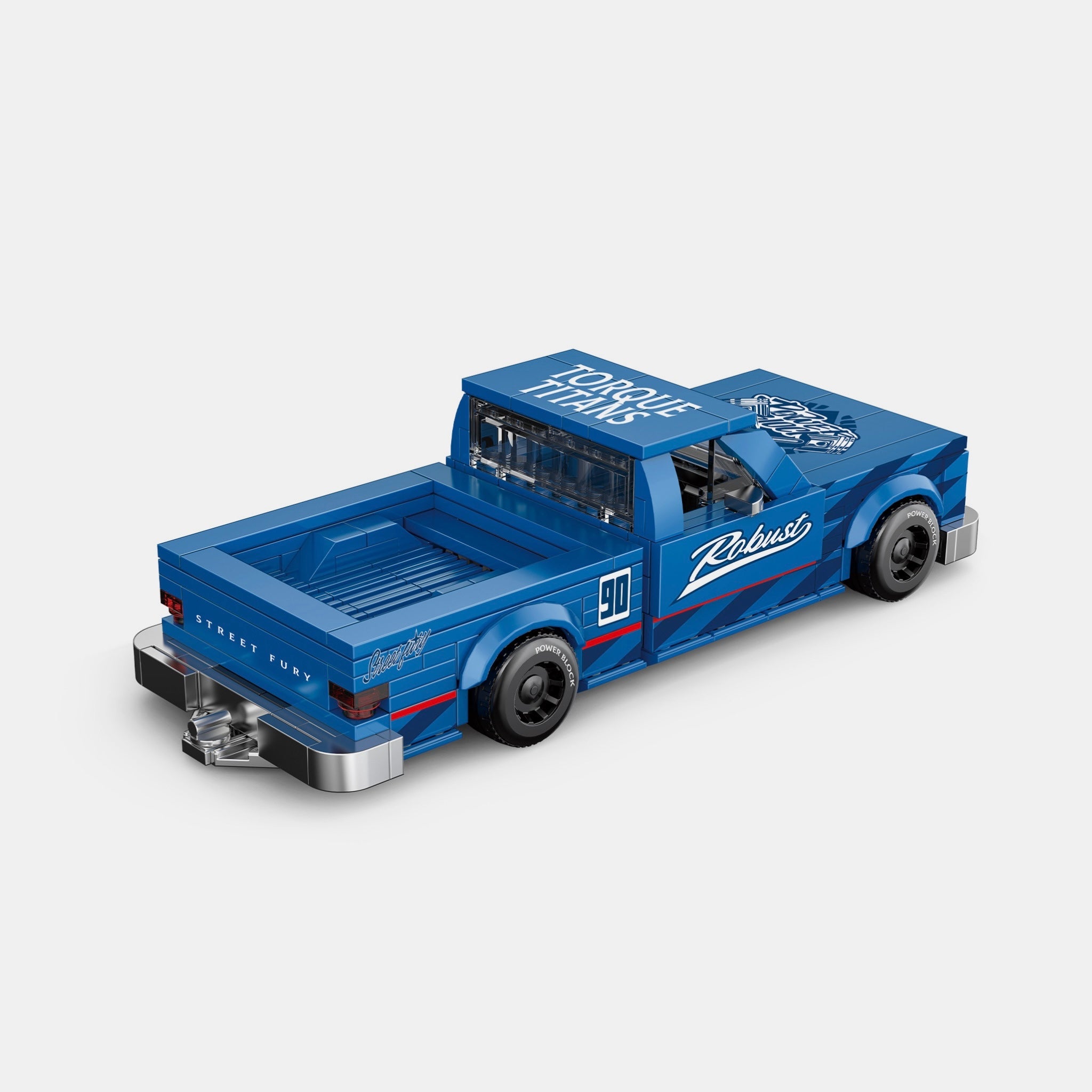 Brick MOC 1990 Street Fury - Brick Car Merchant