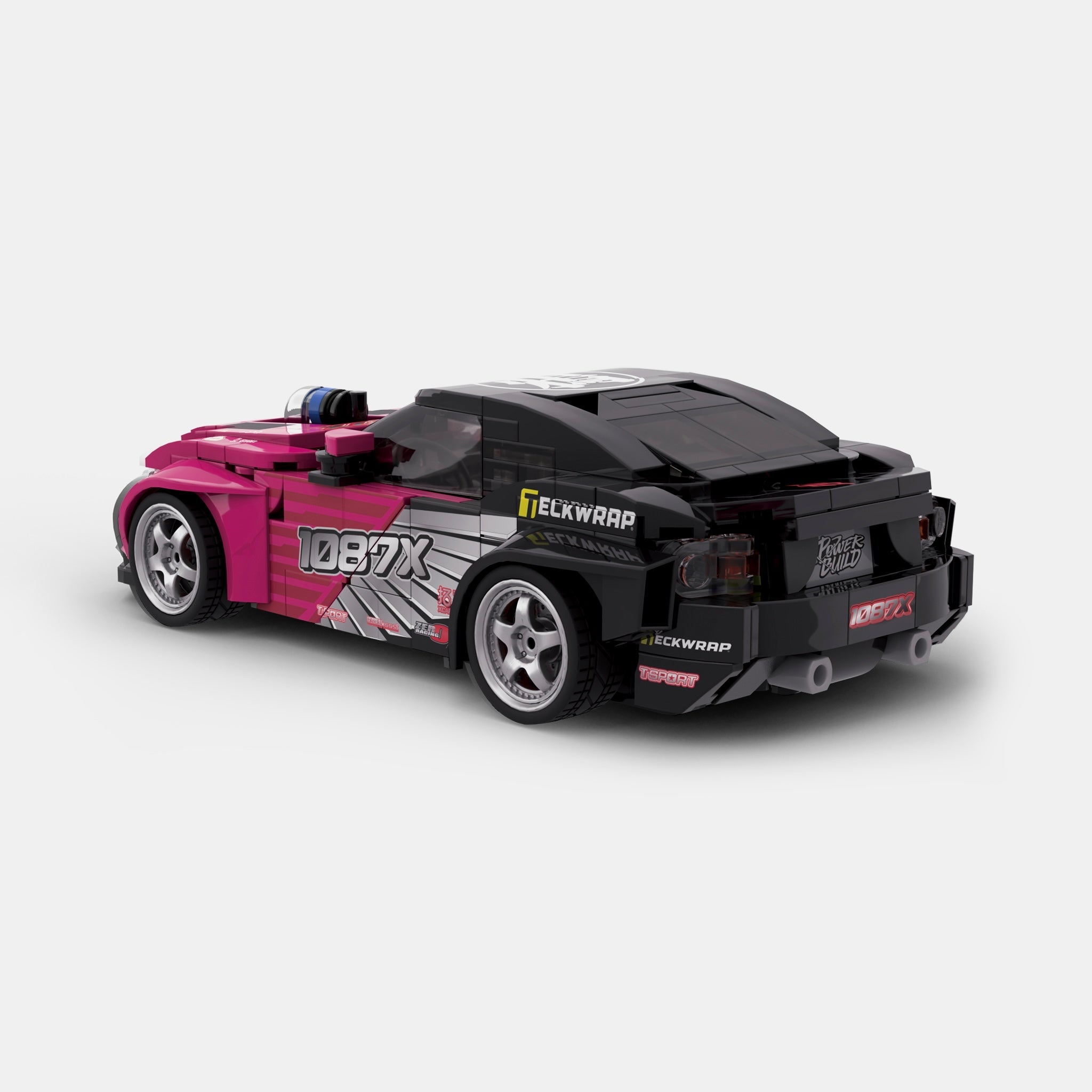 Brick MOC 1087x Drift Team GT86 - Brick Car Merchant