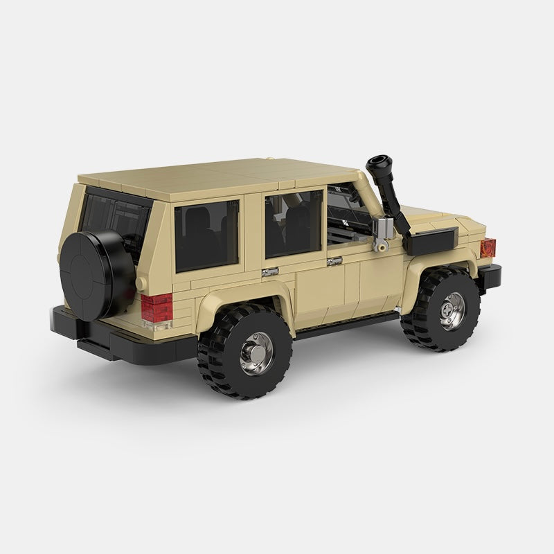 Brick MOC Toyota Land Cruiser - Brick Car Merchant
