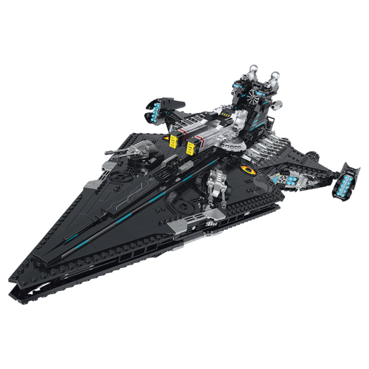 Dark Meridian Space Cruiser building kit - complete model - Brick Car Merchant