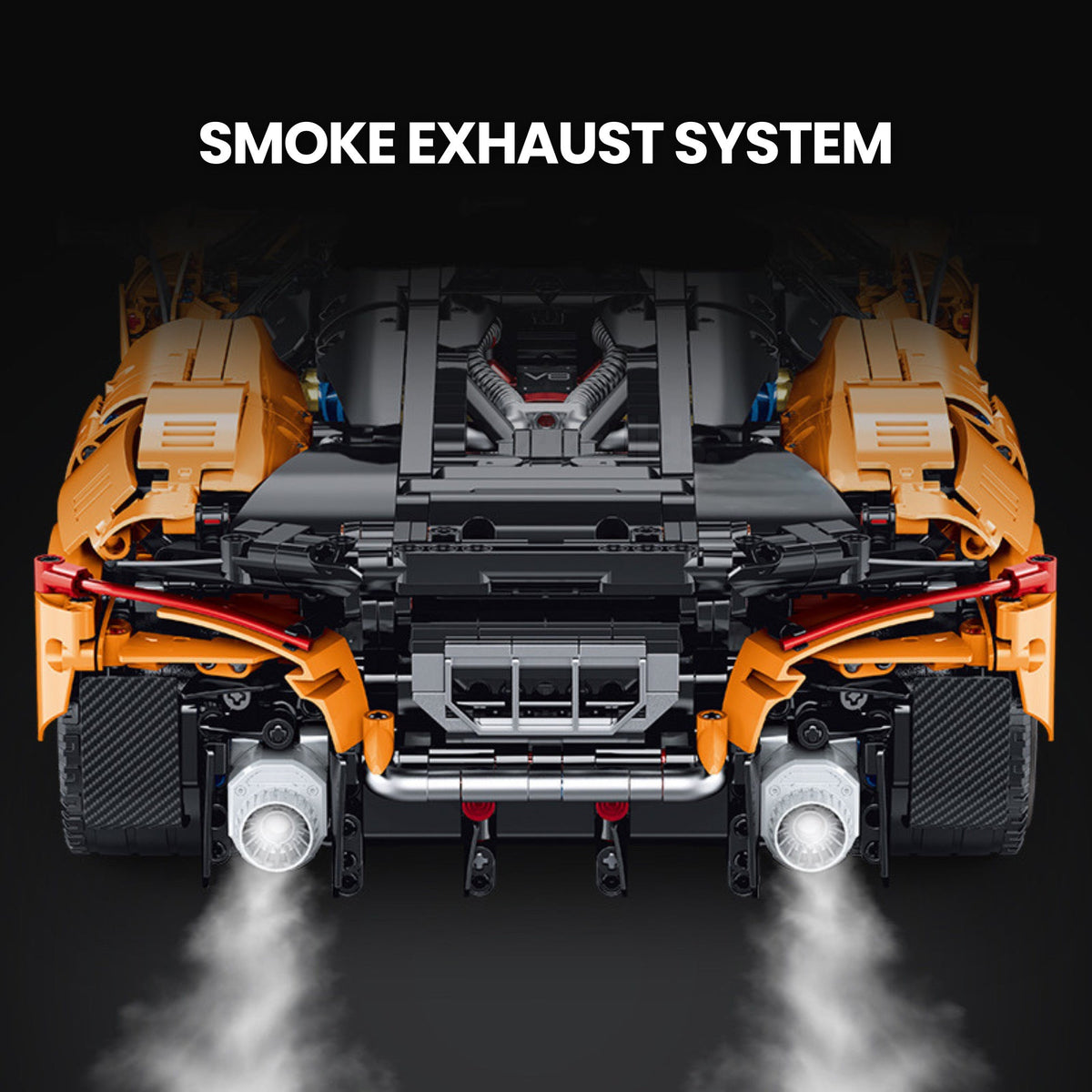 Brick MOC The Ultimate British Hybrid V8 Hypercar - Brick Car Merchant