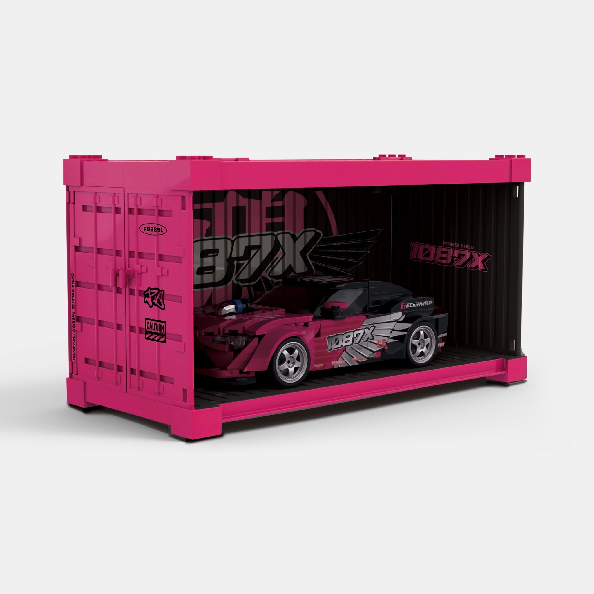 Brick MOC 1087x Drift Team GT86 - Brick Car Merchant