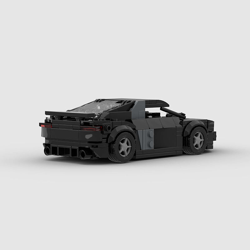 Brick MOC Audi R8 Black - Brick Car Merchant