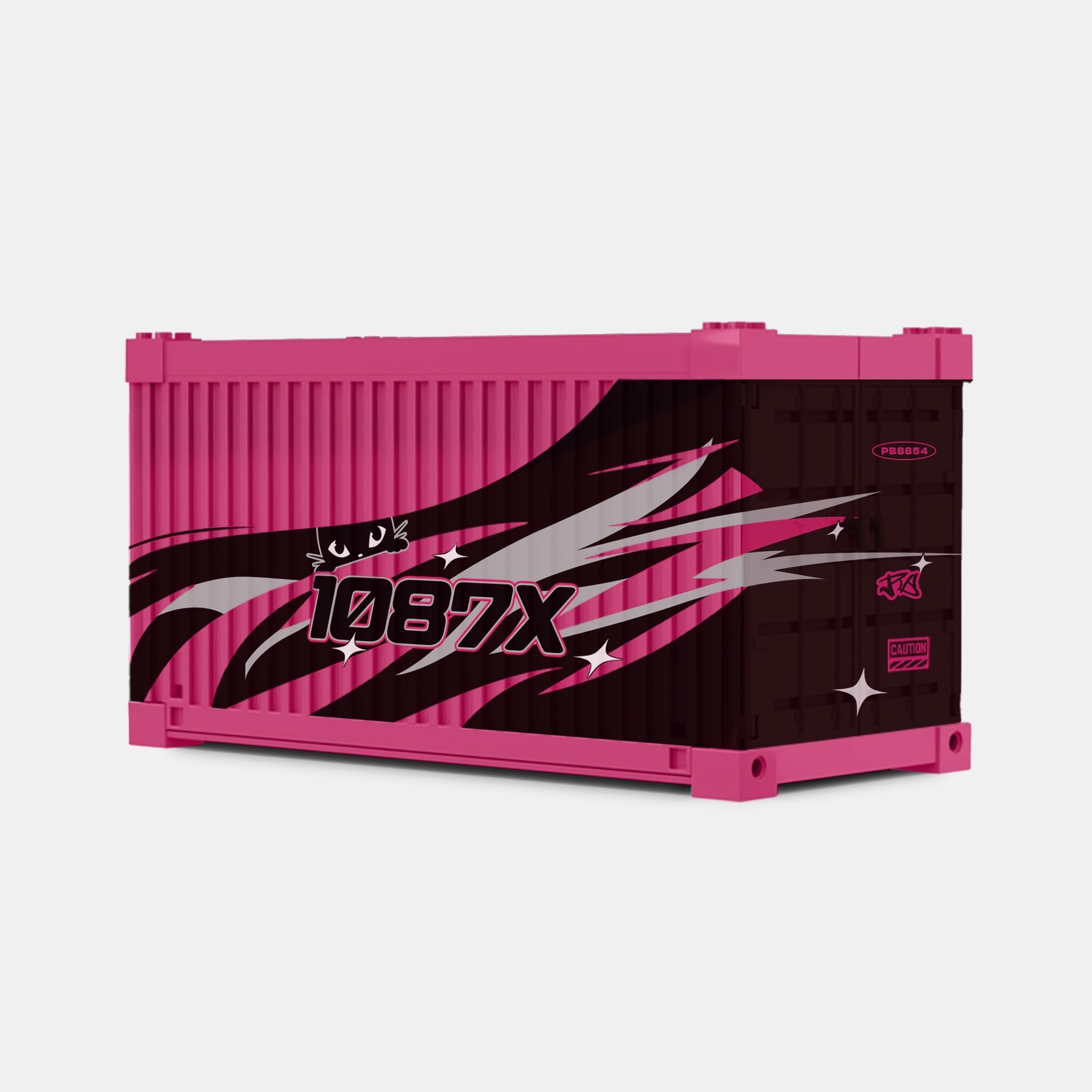 Brick MOC 1087x Drift Team R32 - Brick Car Merchant