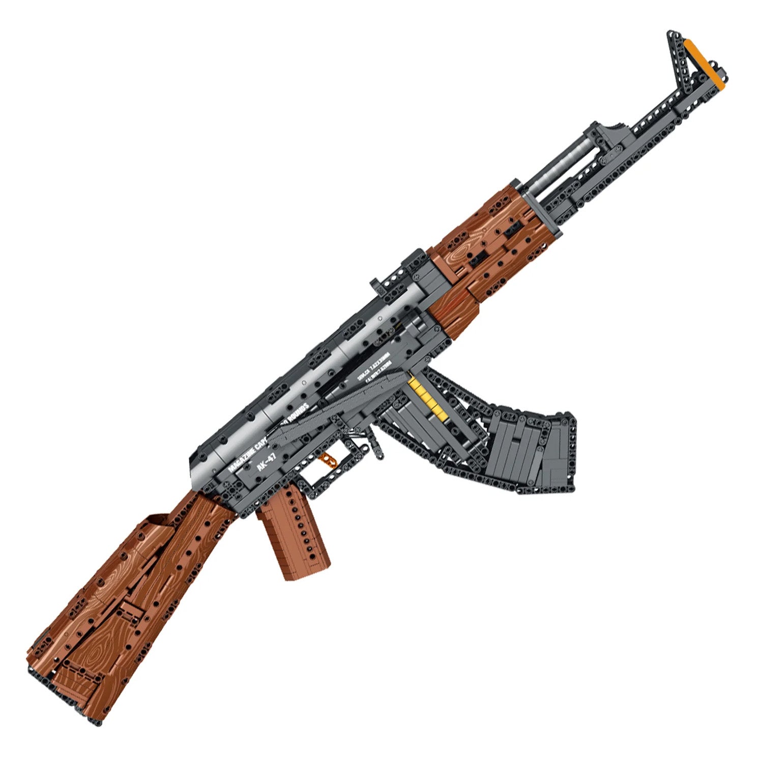 LEGO MOC AK47 Assault Rifle V2 | 1366 pcs - Brick Car Merchant