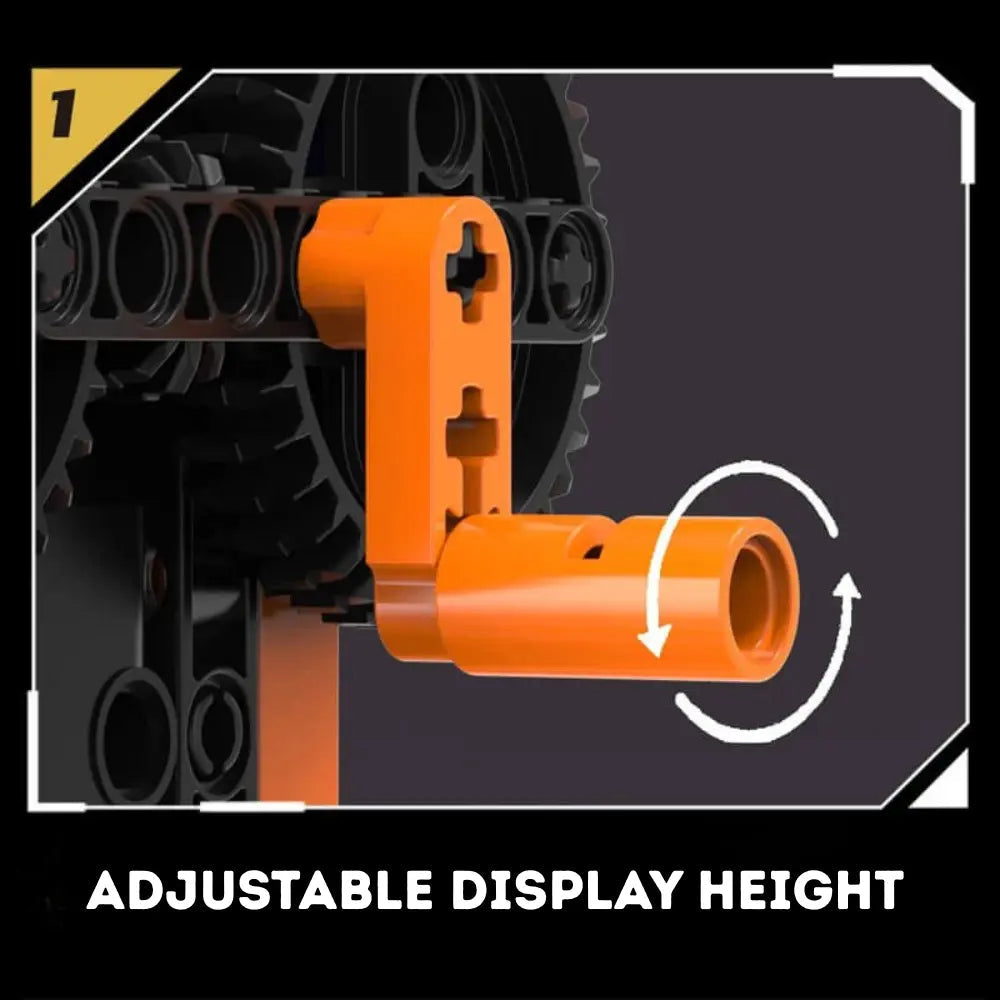 Brick MOC 1:1 CSL Elite GT3 F1 Steering Wheel | 934pcs - Brick Car Merchant