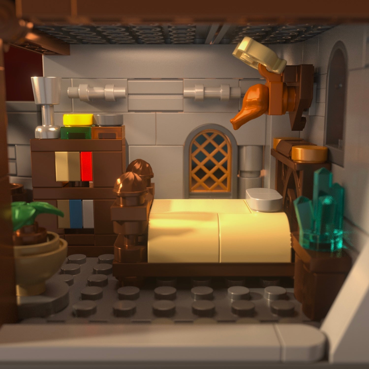 Brick MOC Holy Sword Castle | 2486pcs - Brick Car Merchant