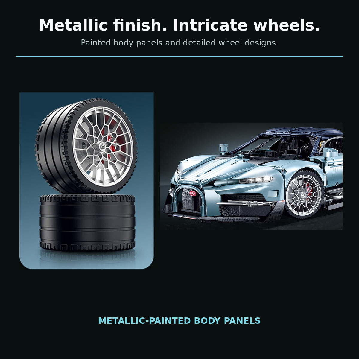 Brick MOC Bugatti Tourbillion-Inspired Hypercar - Brick Car Merchant