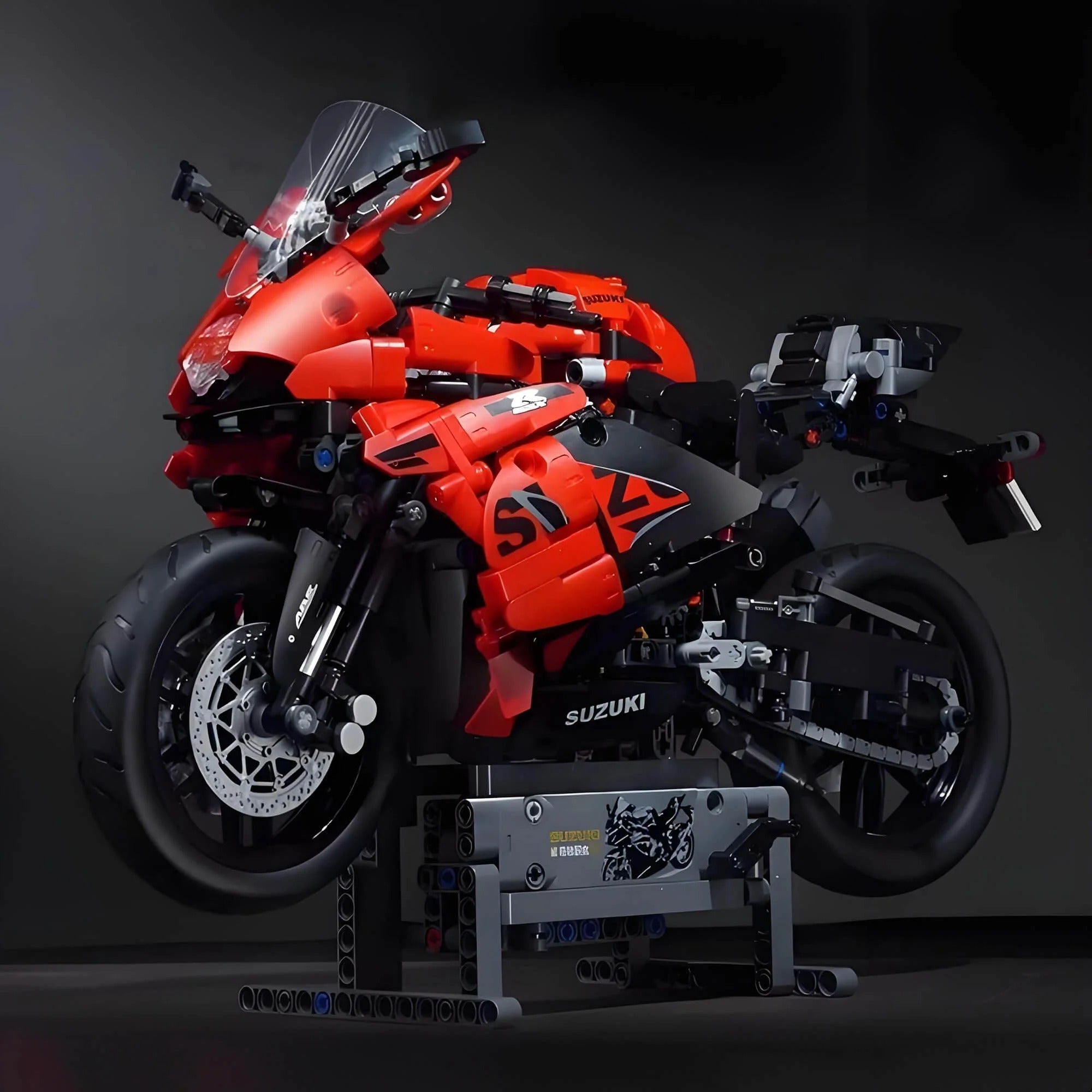 Brick MOC 1000cc Racing Superbike | 1244pcs - Brick Car Merchant