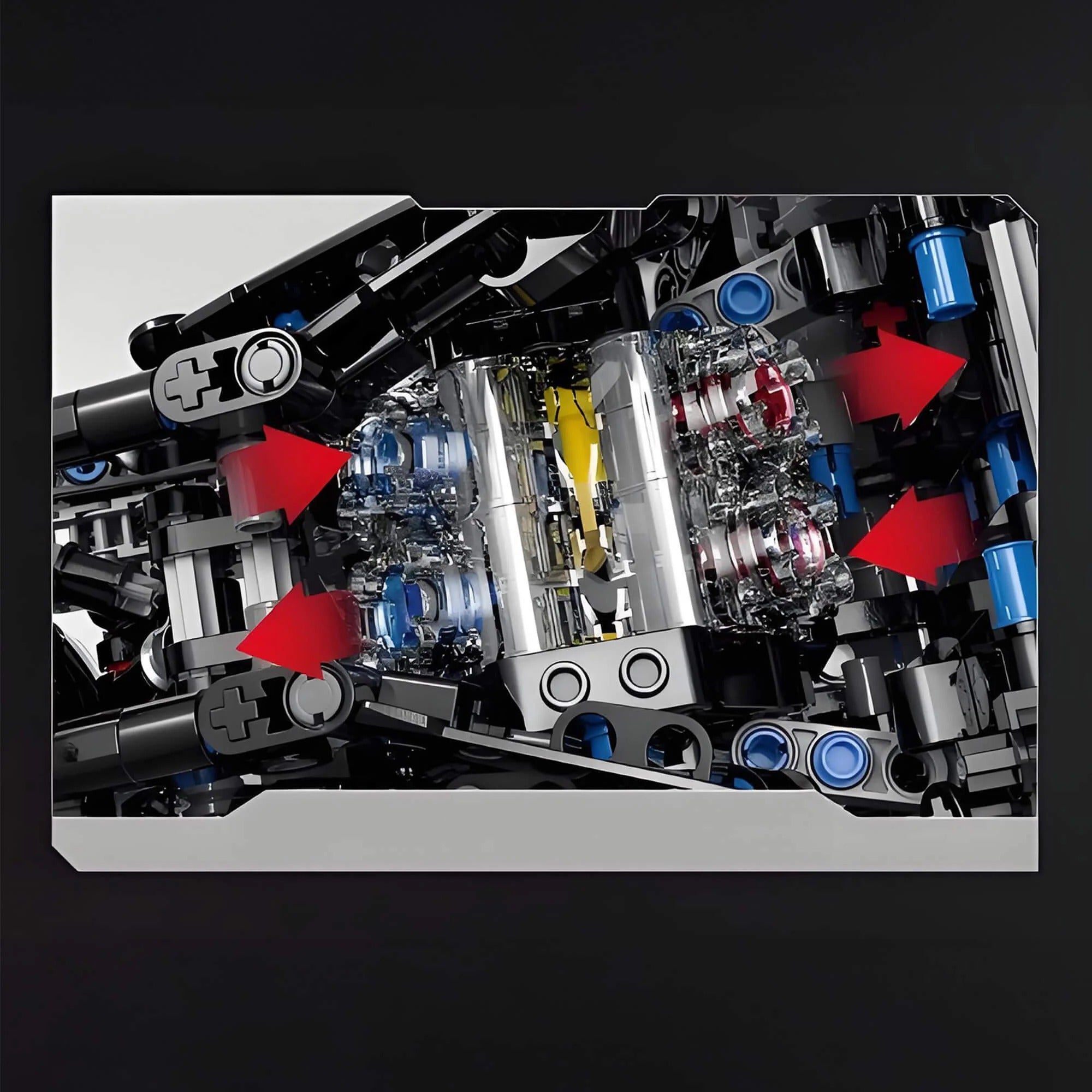 LEGO MOC 1000cc Racing Superbike | 1244pcs - Brick Car Merchant