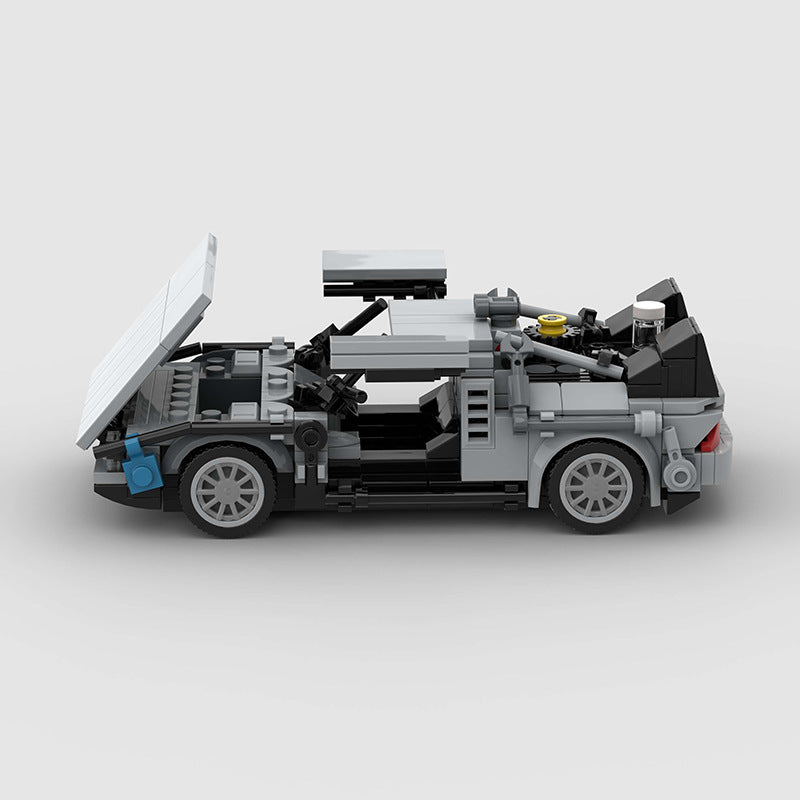 Brick MOC DeLorean DMC-12 Back to the Future - Brick Car Merchant