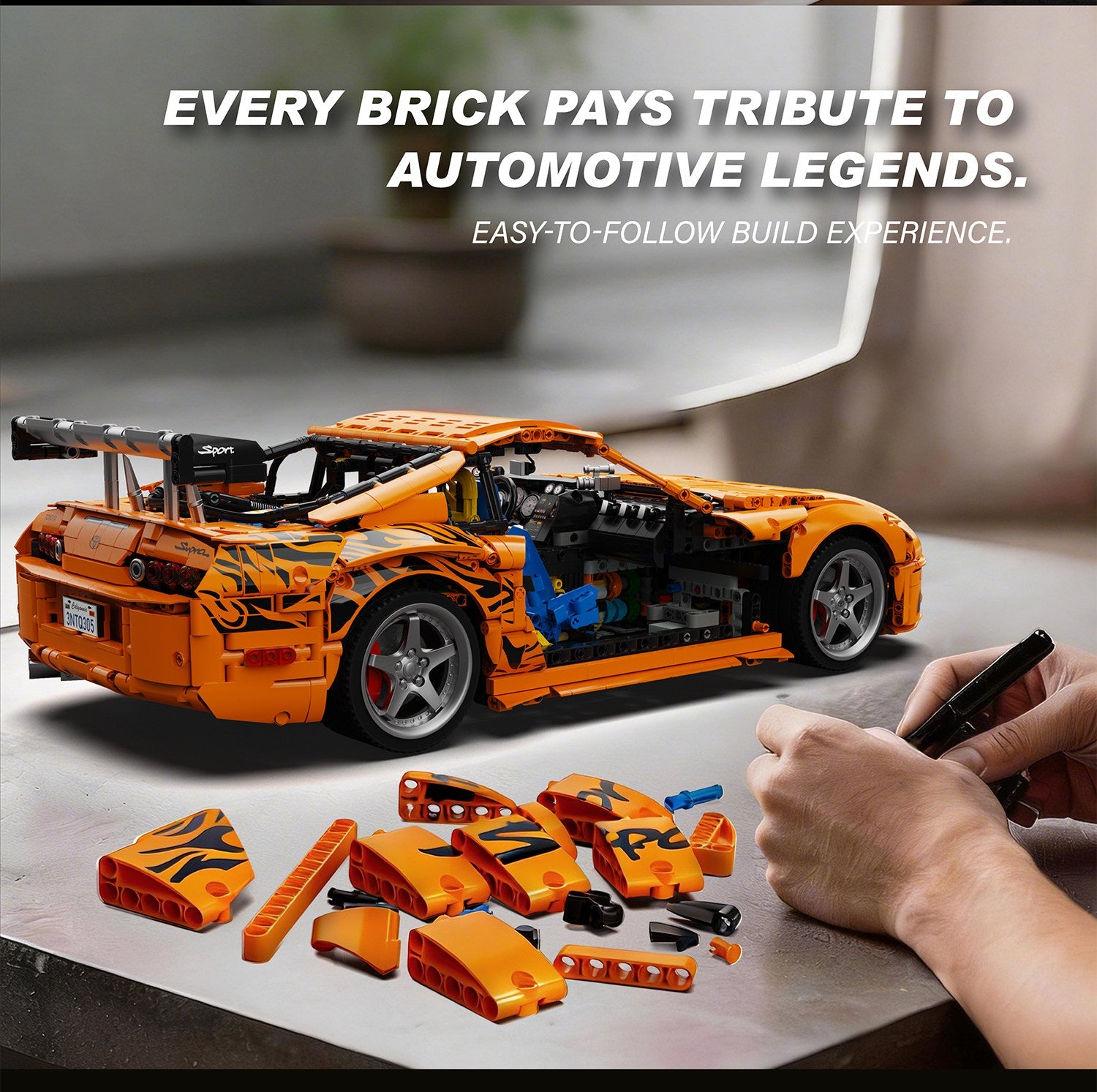Toyota Supra A80 - Ultimate 2JZ Collector's Edition | 4508 pcs