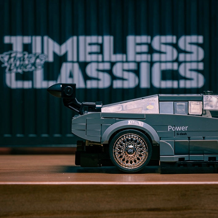 Brick MOC 70s German Legend - Brick Car Merchant