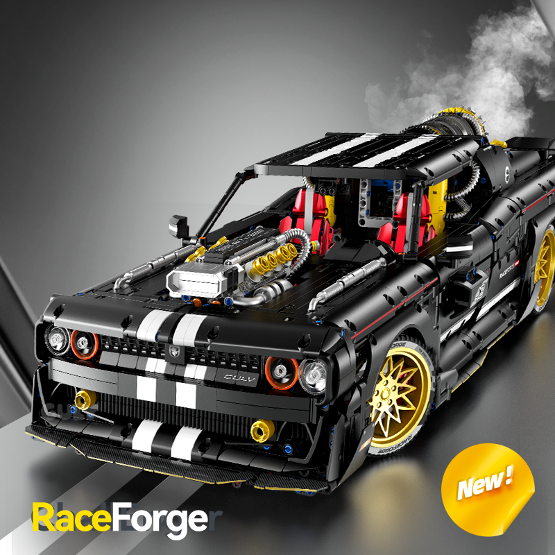 Brick MOC Dodge "Hammerfall" Challenger | 3751 pieces - Brick Car Merchant