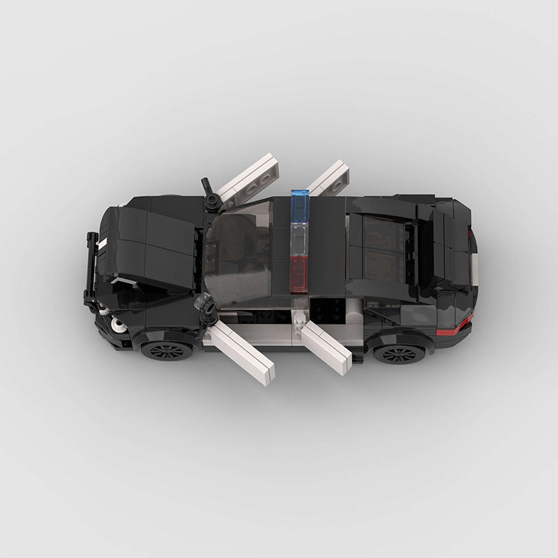 Brick MOC BMW M5 Police - Brick Car Merchant