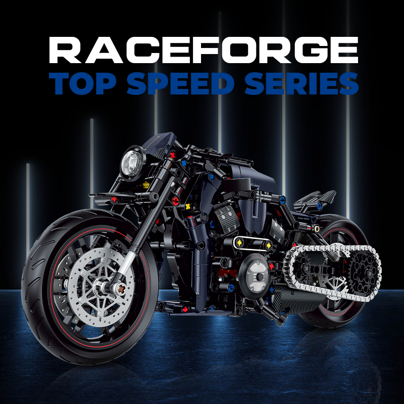 Harley-Davidson Night Rod Black 1:8 building set - image 2