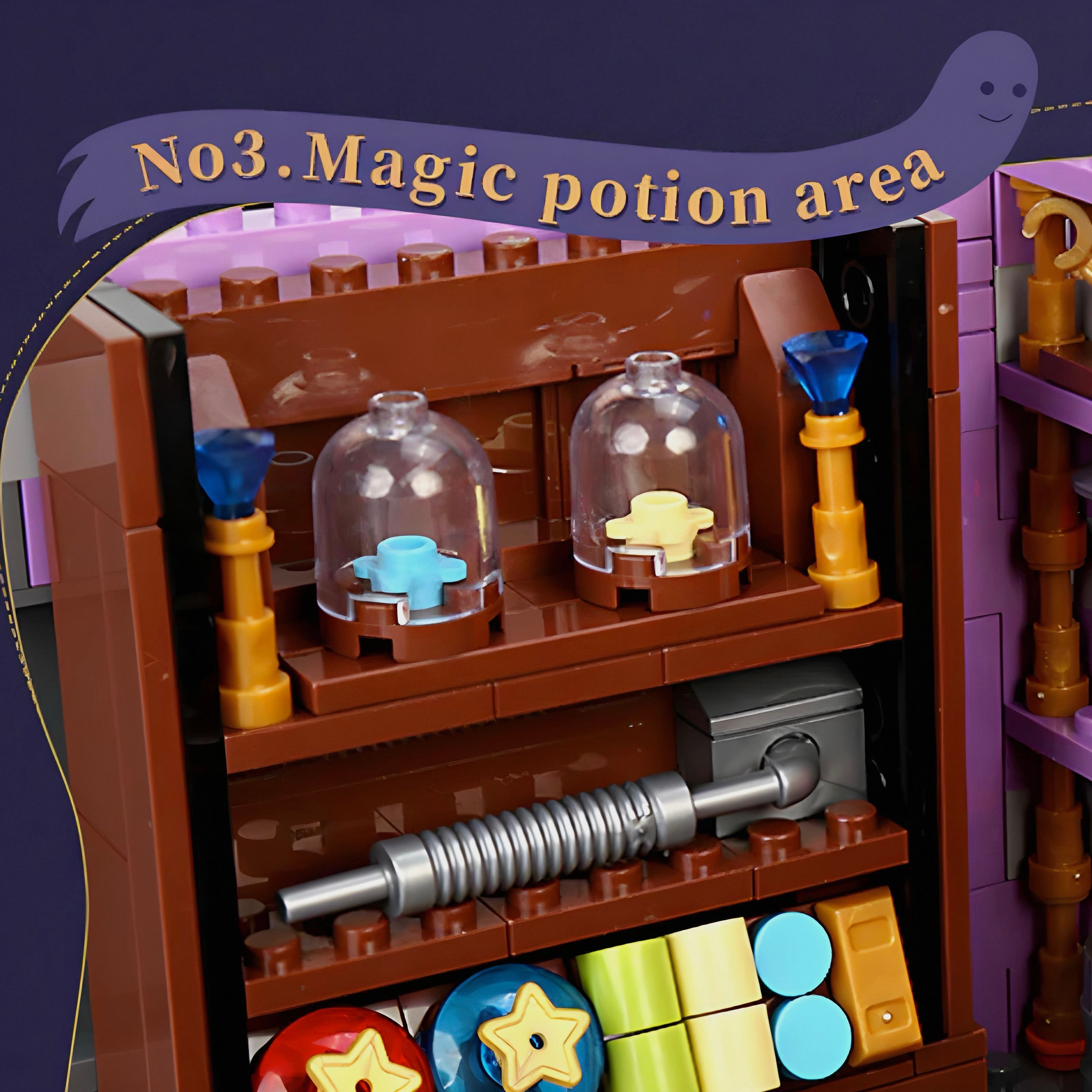 Brick MOC Magic Potion Store | 3364pcs - Brick Car Merchant