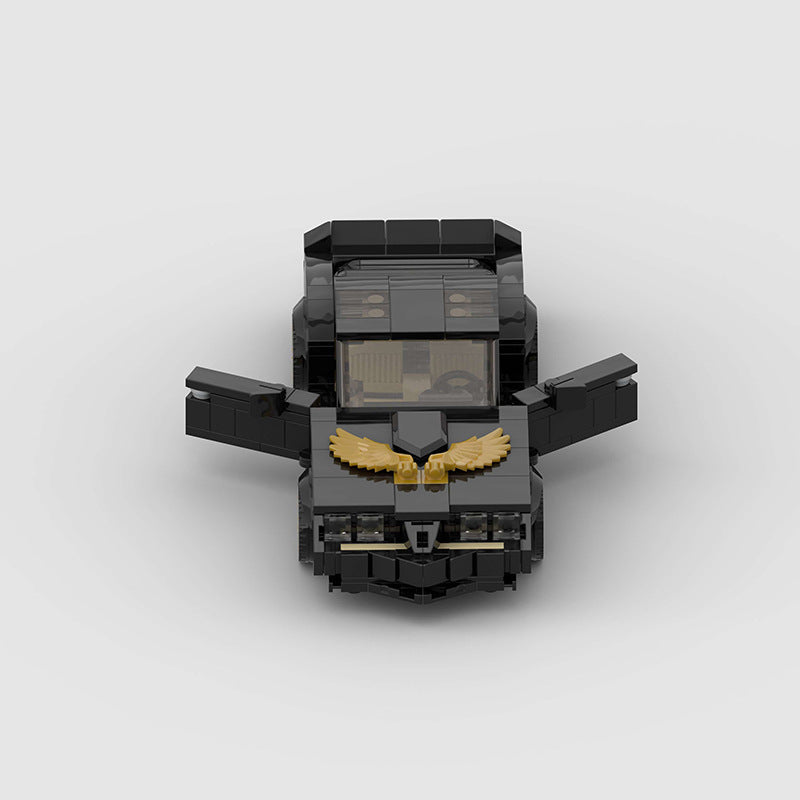 Brick MOC 1977 Pontiac Firebird Trans Am from "Smokey and the Bandit" - Brick Car Merchant