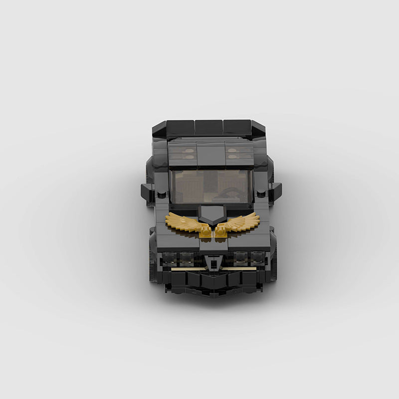 Brick MOC 1977 Pontiac Firebird Trans Am from "Smokey and the Bandit" - Brick Car Merchant