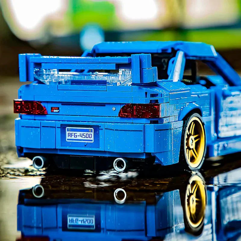 Brick MOC 1998 WRX STI Rally Turbo Coupe | 896pcs - Brick Car Merchant
