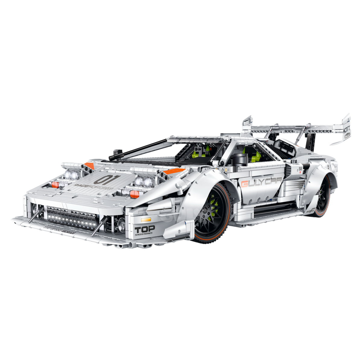 Brick MOC Lamborghini Countach LP5000 Legacy Edition | 3970 pieces - Brick Car Merchant