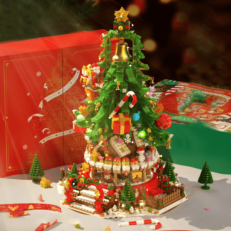 Brick MOC Monumental Christmas Tree - Ultimate Edition | 2962pcs - Brick Car Merchant