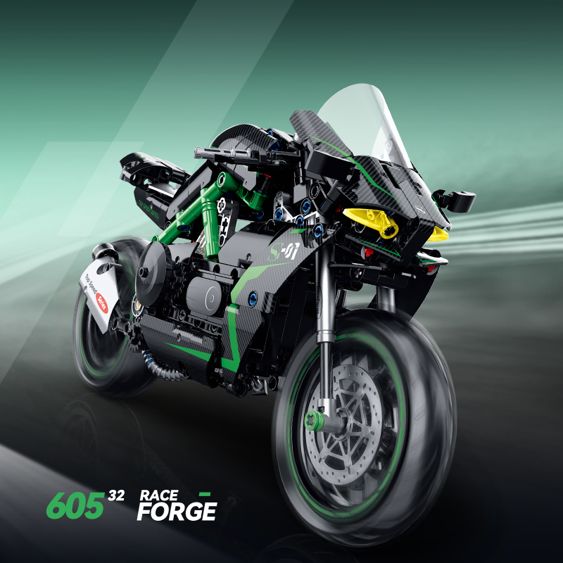 Kawasaki Ninja H2R 1:8 building set - image 2