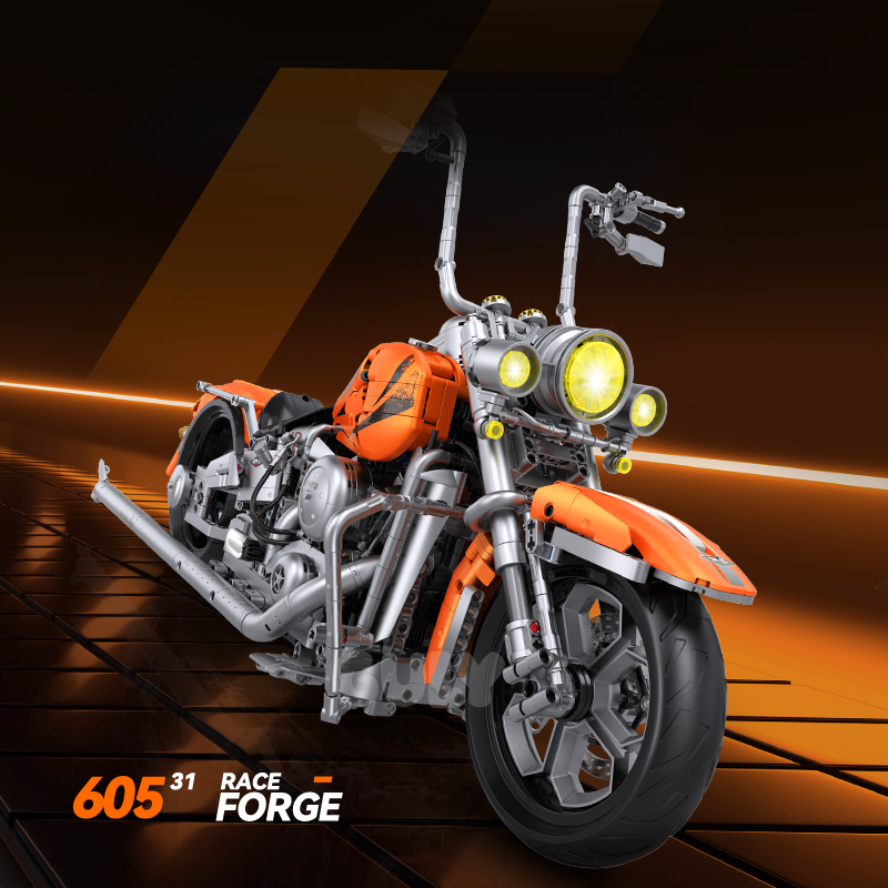 Harley-Davidson Softail Deluxe Custom 1:5 building set - image 2