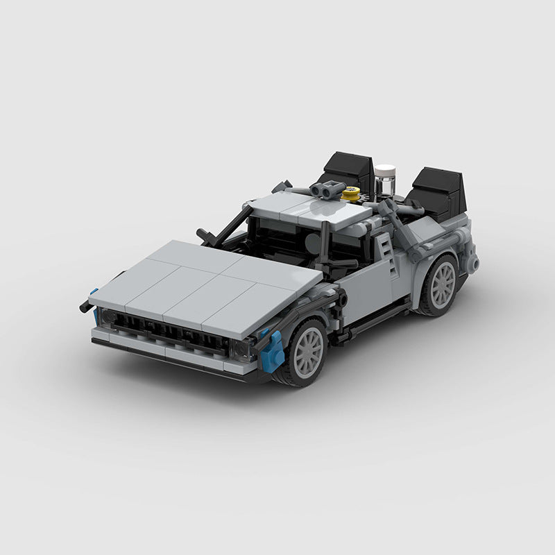 Brick MOC DeLorean DMC-12 Back to the Future - Brick Car Merchant