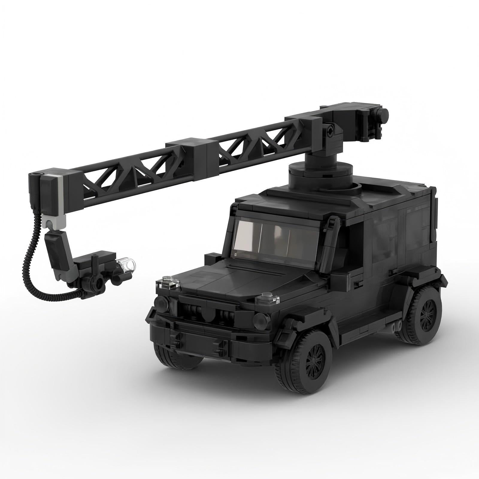 Brick MOC Mercedes AMG G63 U-Crane/Russian Arm - Brick Car Merchant