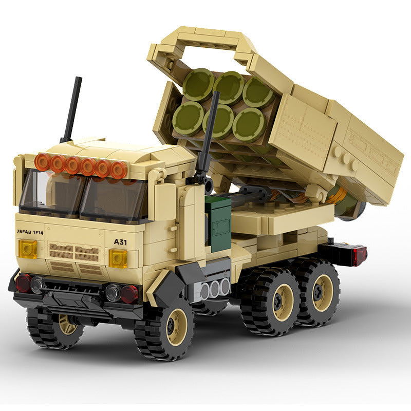 Brick MOC M142 HIMARS - Brick Car Merchant