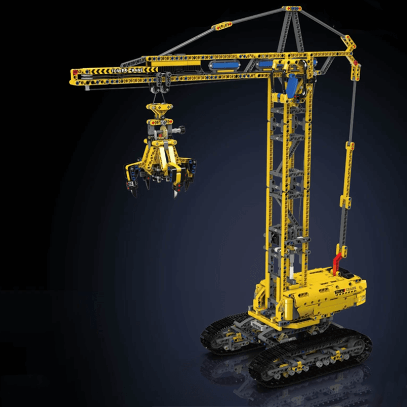 LEGO MOC Urban Construction Crane Remote Control | 1730pcs - Brick Car Merchant