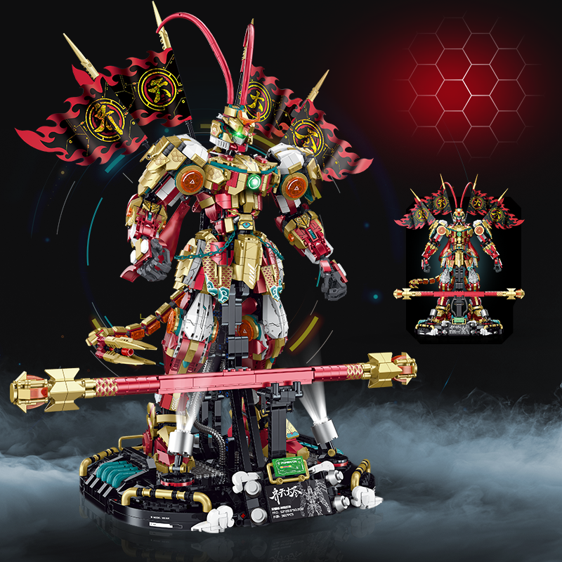 Brick MOC Chimera Warchief Monkey King Mecha | 3320pcs - Brick Car Merchant