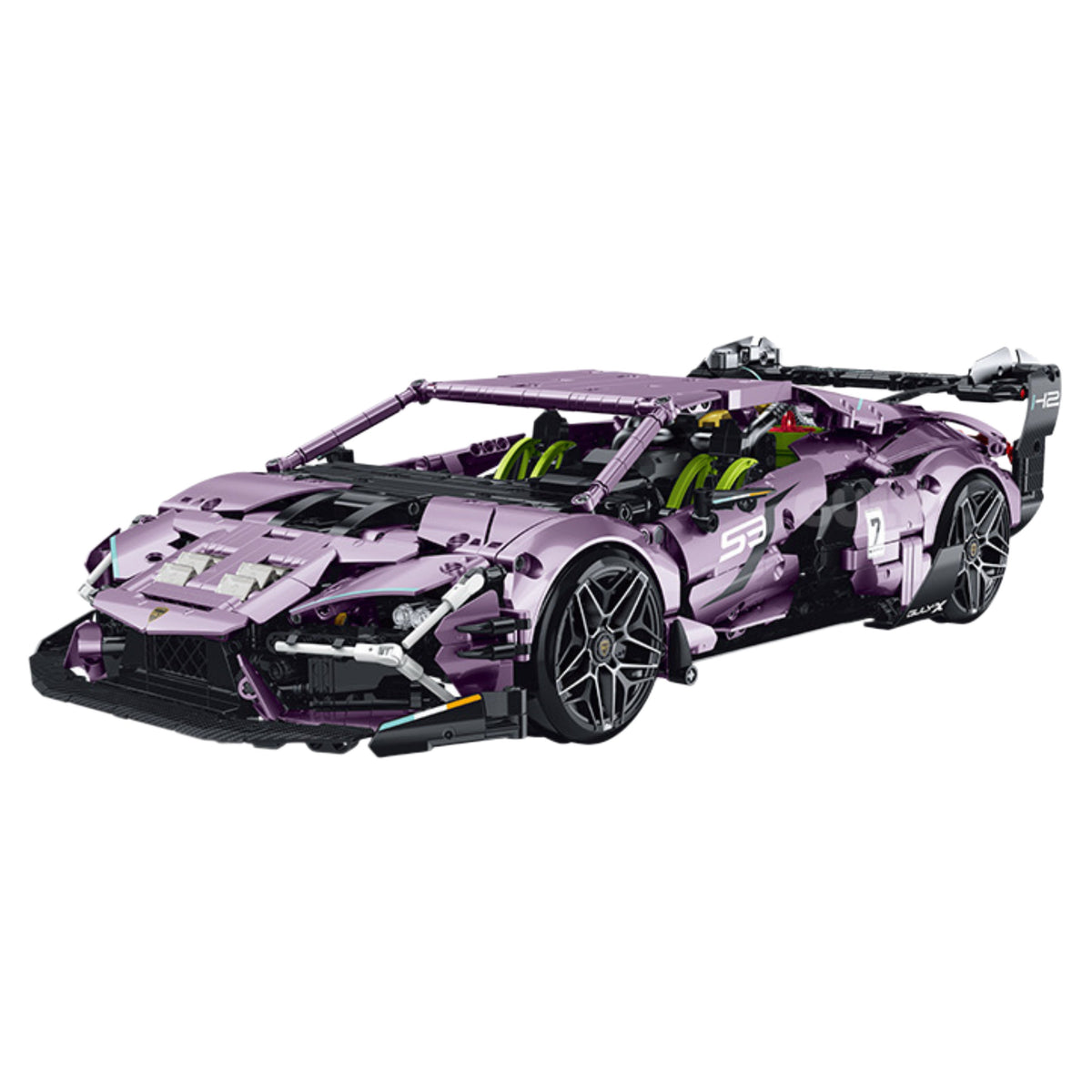 Brick MOC Italian Bull Hybrid Supercar - Brick Car Merchant