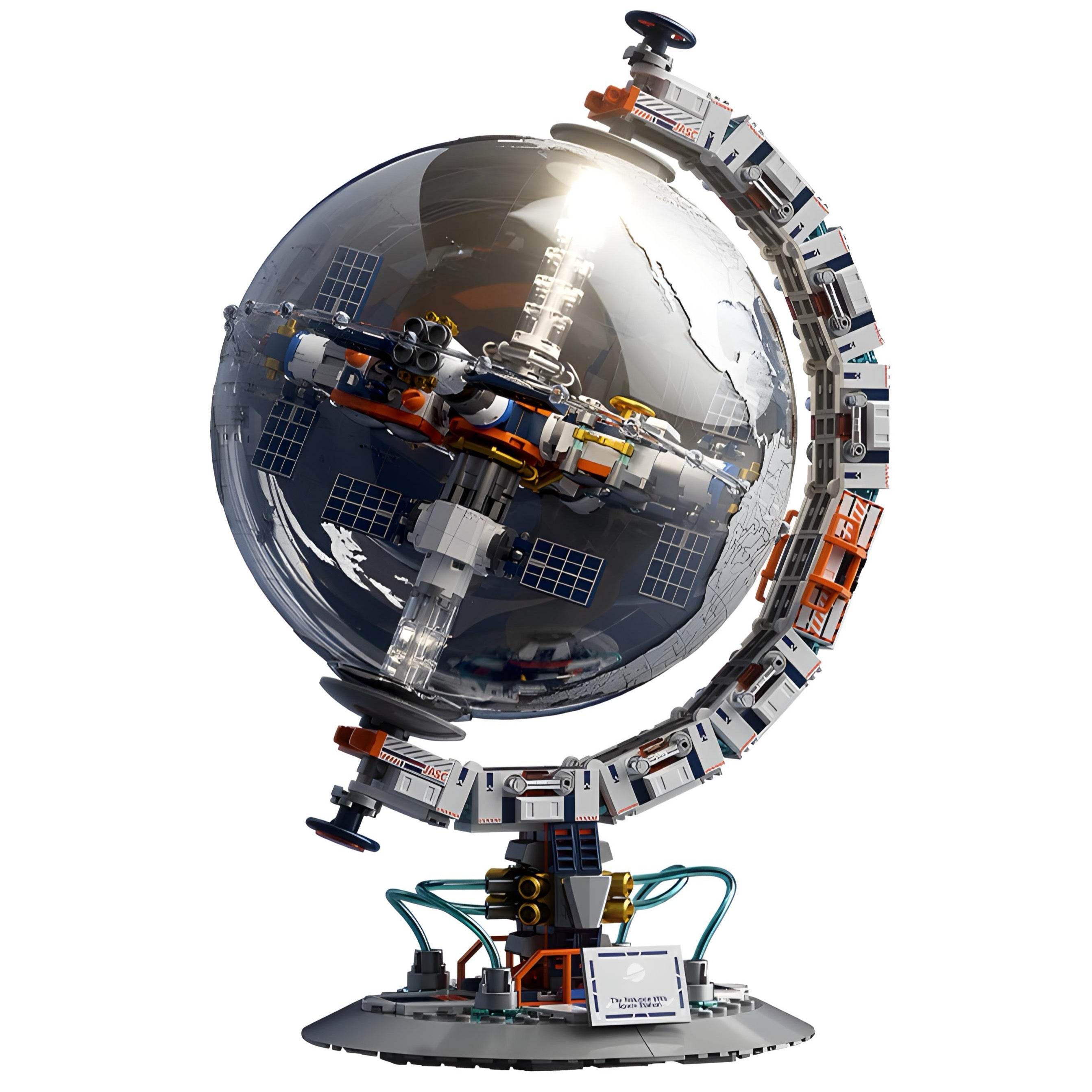 LEGO MOC Earth Globe | 658pcs - Brick Car Merchant