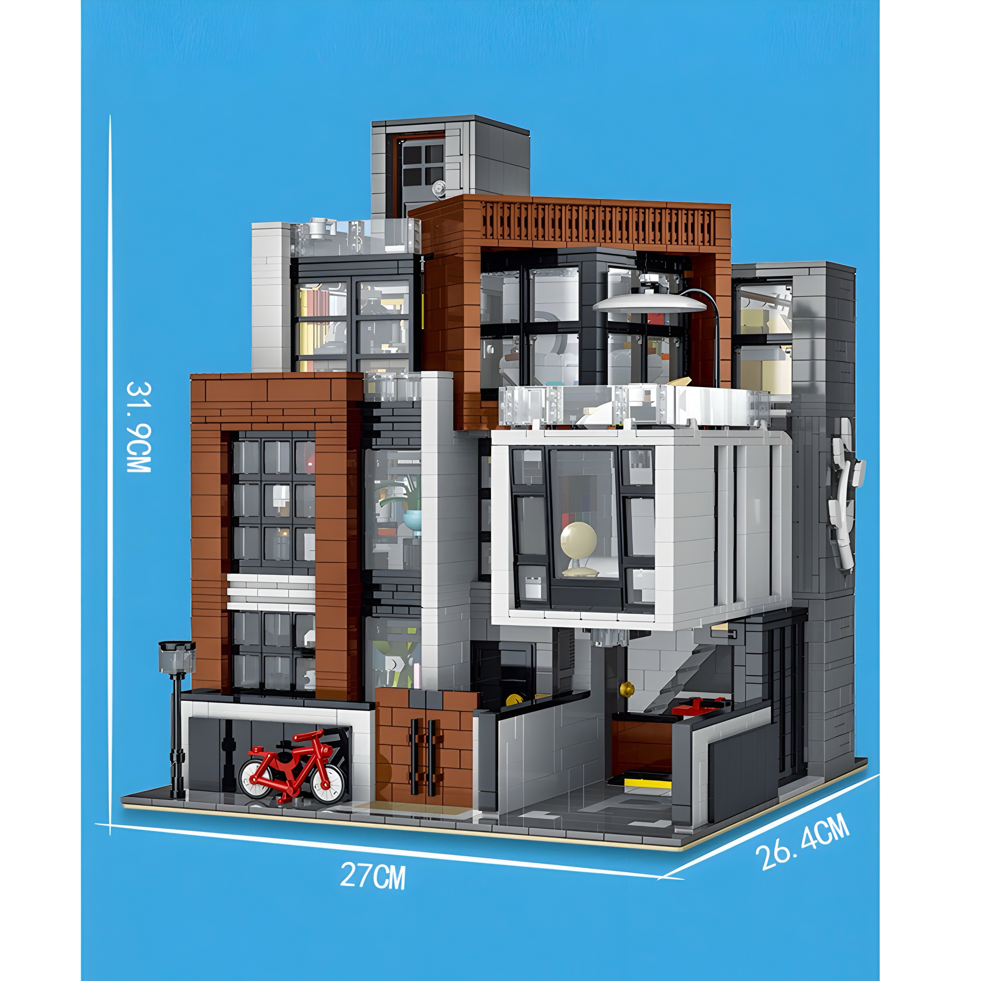 Brick MOC The Design Loft | 3446pcs - Brick Car Merchant