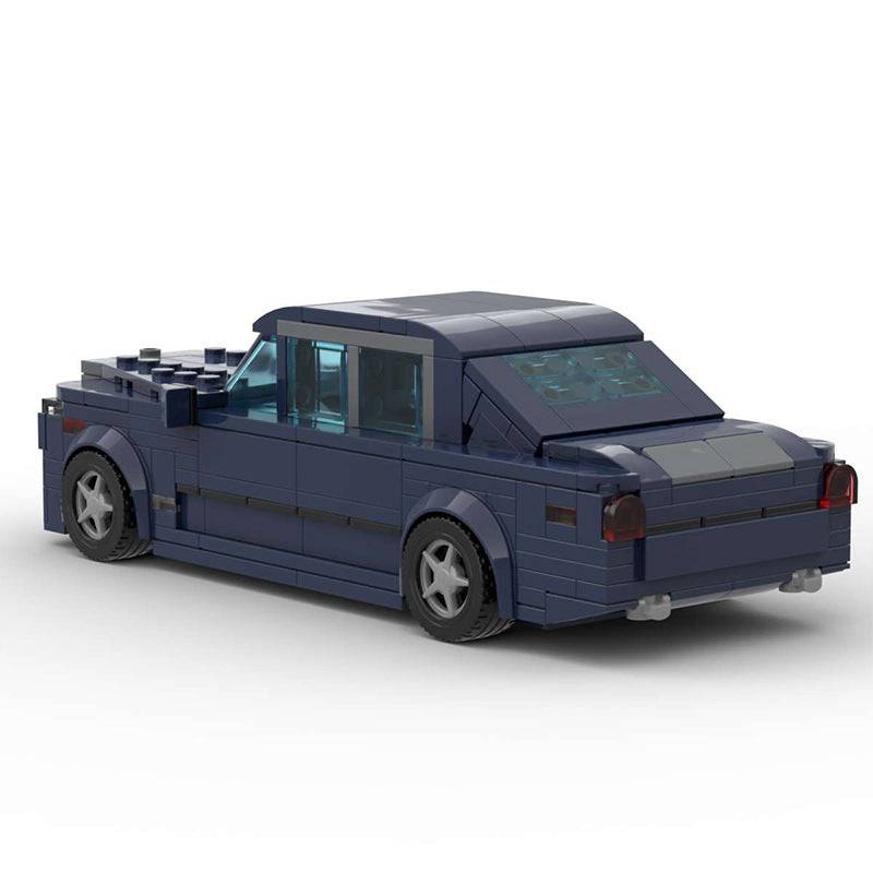 Brick MOC Johnny English' V16 Rolls Royce Phantom - Brick Car Merchant