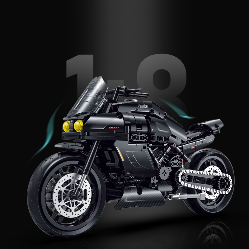 Ducati Diavel Black Custom 1:8 building set - image 6