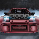 LEGO MOC Nissan 350Z GTR Wide Body | Remote Control, Opening Features, Limited Edition, 2238 pcs - Brick Car Merchant