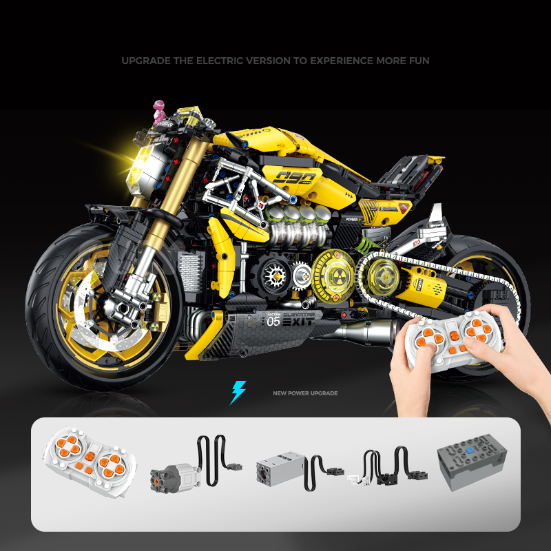 Ducati Diavel Motorised Custom 1:5 building set - image 6