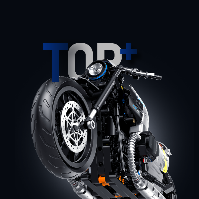 BMW R18 Custom Cruiser 1:8 building set - image 4